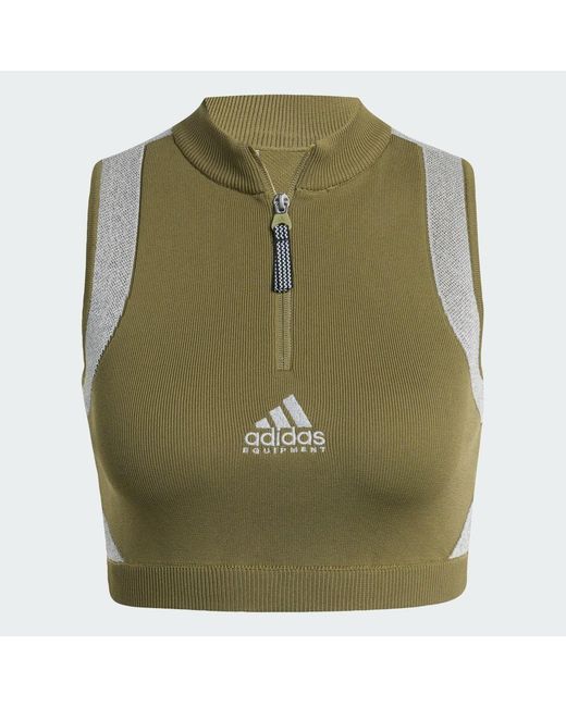Adidas Originals Green Eqt Bra Top