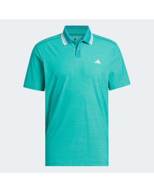 Adidas Ultimate365 Tour Twistknit Pikee Poloshirt in Green für Herren