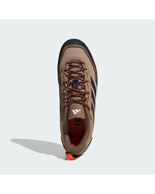 Adidas Gray Terrex Skychaser Solo Approach Shoes for men