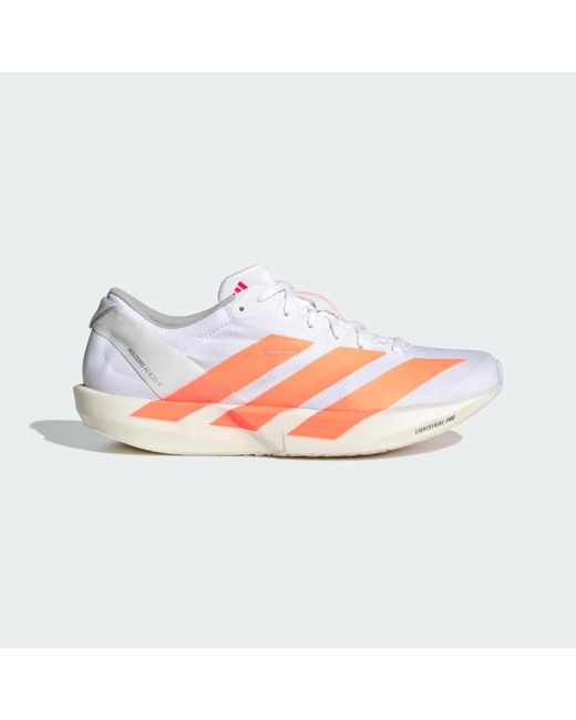 Adidas Pink Adizero Adios 9 Running Shoes