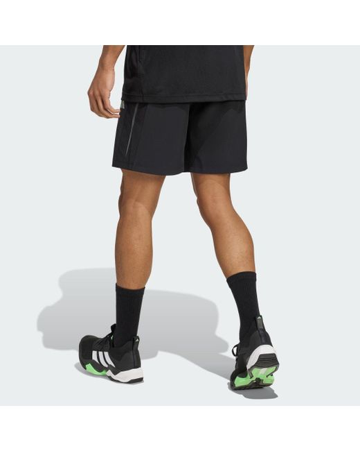 Adidas Black Tech Apparel Shorts for men