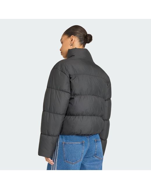 Adidas Gray Short Padded Jacket