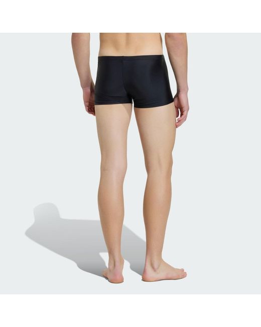 Adidas Blue Solid Swim Boxers for men