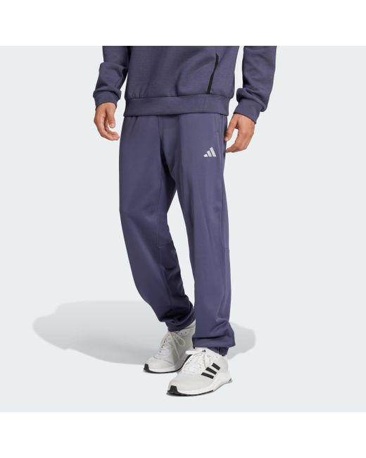 Pantaloni Da Allenamento Game And Go 3 Bar Logo di Adidas Originals in Blue da Uomo