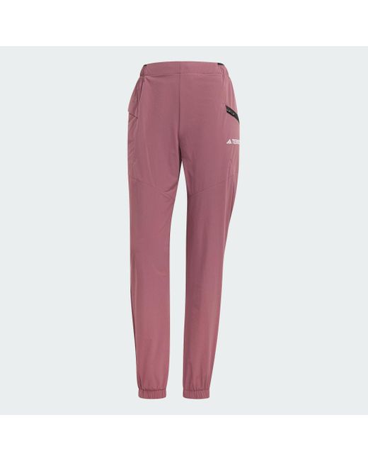 Adidas Red Terrex Xperior Light Trousers