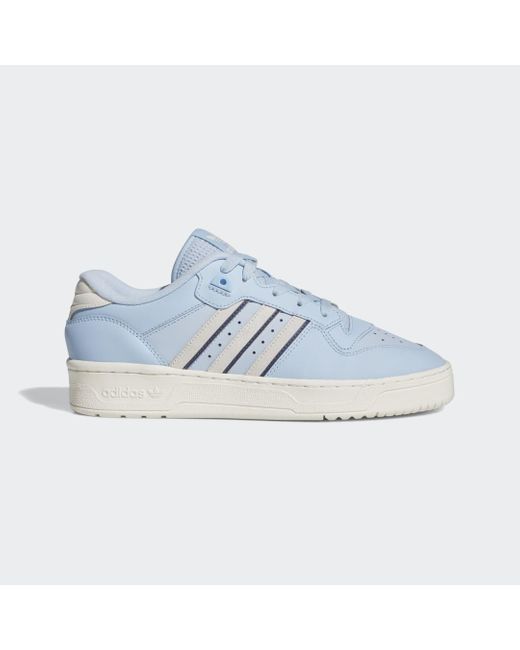 Adidas Blue Rivalry Low Shoes for men