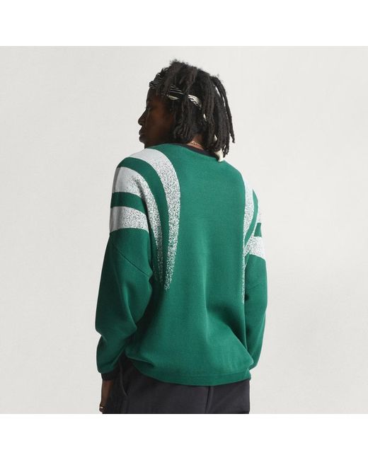 Adidas Green Santiago Loose Fully Fashion Knit Jersey for men