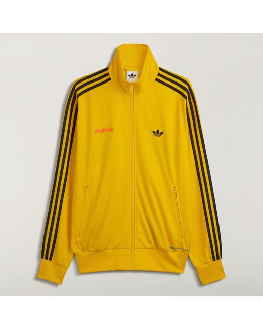 Adidas Yellow Bad Bunny Firebird Track Top Madrid