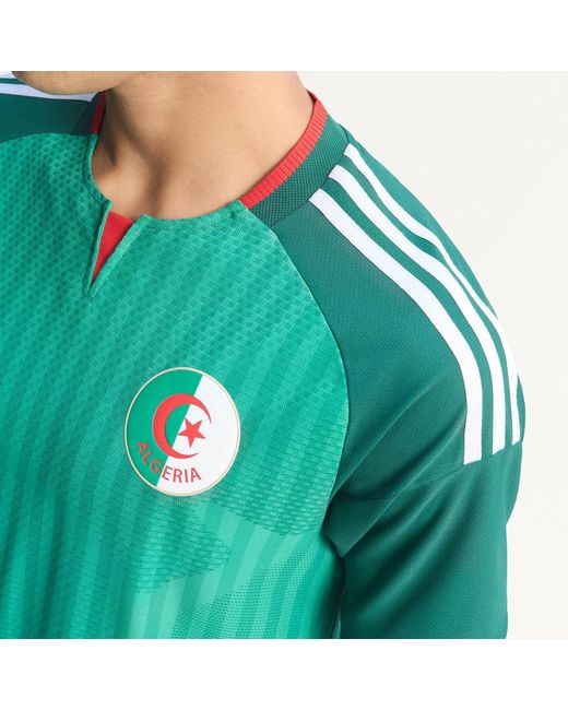 Adidas Green Algeria 26 Away Authentic Jersey for men