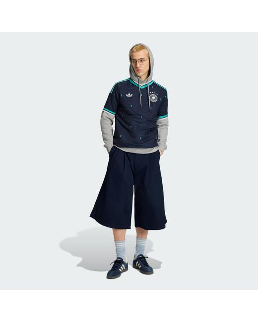 Adidas Blue Germany 26 Away Jersey for men
