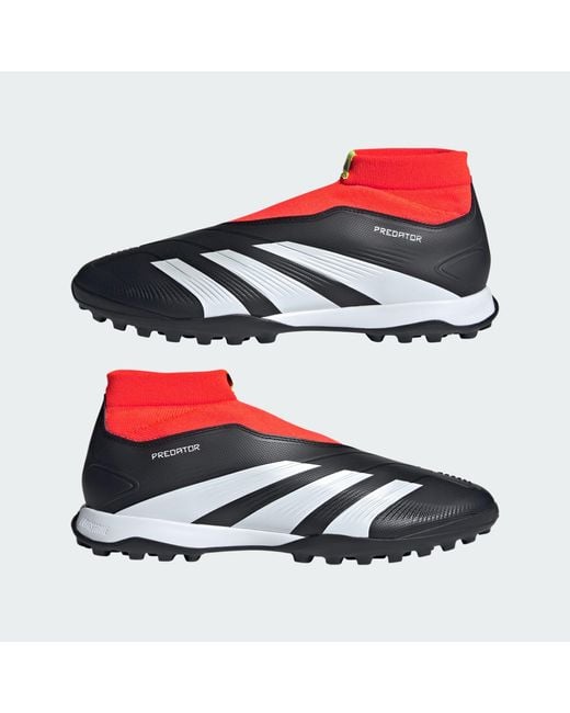 adidas Predator 24 League Laceless Turf Boots in Black Lyst UK