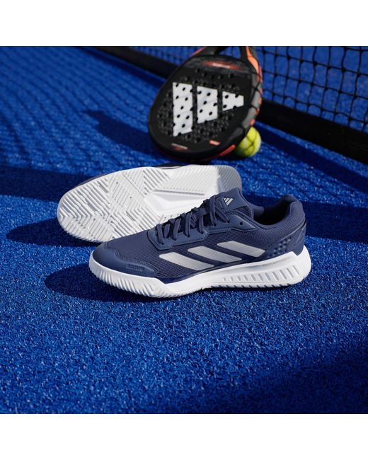 Adidas Blue Courtquick Padel Shoes for men