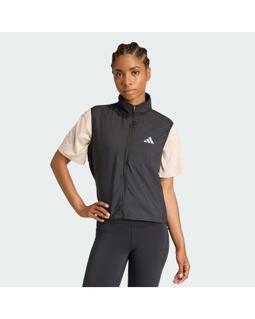 Adidas Black Adi365 Running Essentials Vest