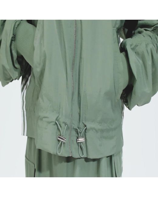 Adidas Green Originals Lightweight Bomber Jacket