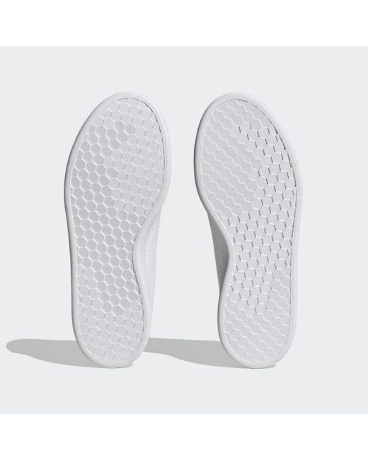 Adidas White Advantage Shoes