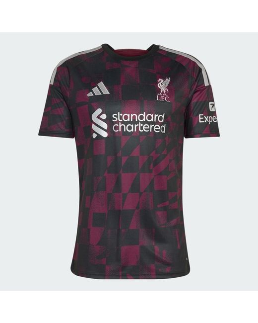 Adidas Black Liverpool Fc 26/27 Third Jersey for men