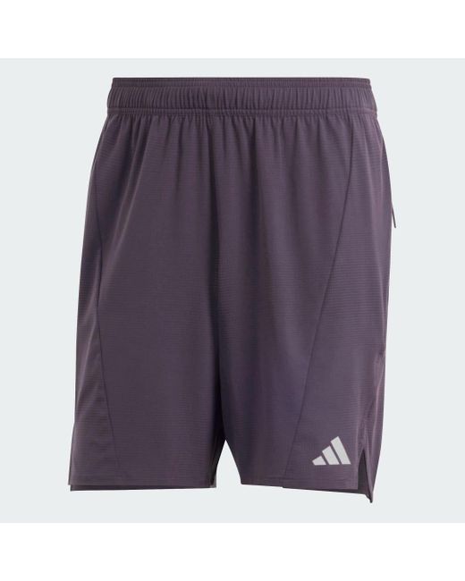 Short Designed for Training HIIT Workout HEAT.RDY di Adidas in Blue da Uomo