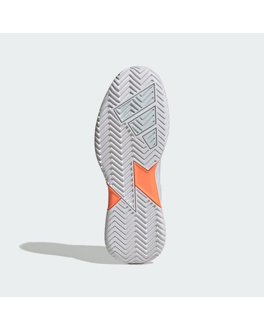 Adidas Blue Defiant Speed 2 Tennis Shoes