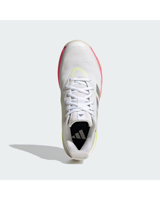 Adidas White Crazyflight 7 Shoes