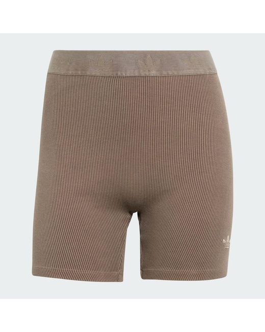 Adidas Natural Essentials Rib Tights 1/4 Washed