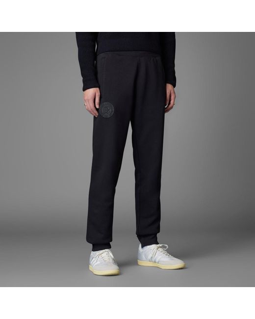 Adidas Black Germany Anniversary Tracksuit Bottoms for men
