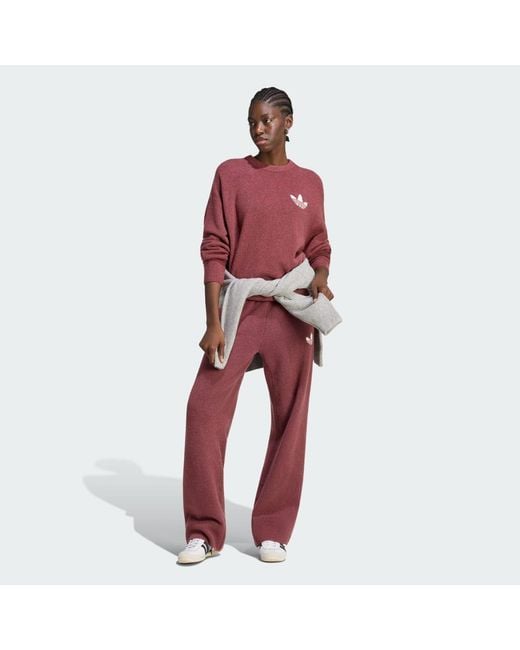 Adidas Red Originals Athl Dept Knitted Sweater