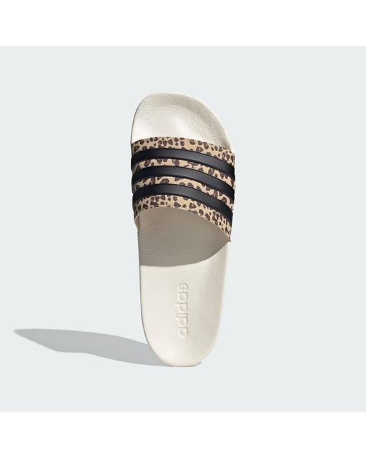 Adidas Metallic Adilette Shower Slides