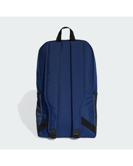 Adidas Blue Linear Backpack Colorblock