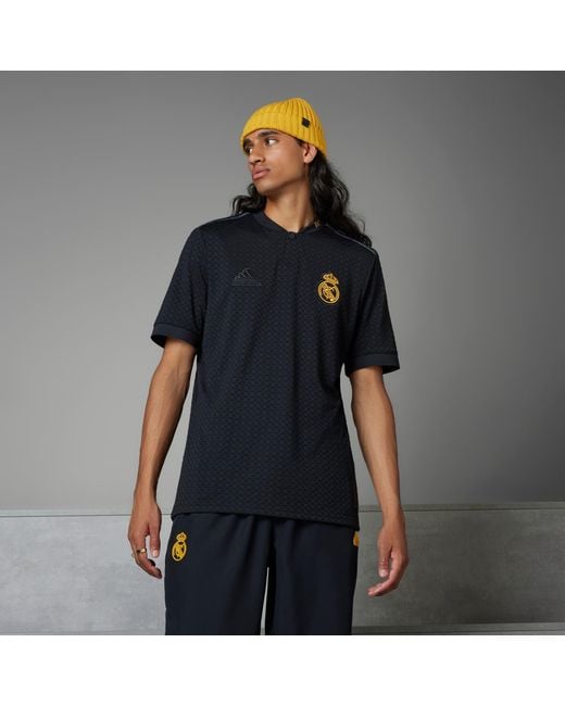 Adidas Gray Real Madrid 23/24 Lfstlr Jersey for men