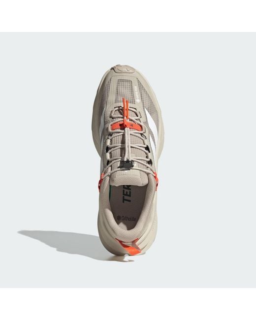 Adidas White Terrex Freehiker Sl Gore-Tex Hiking Shoes for men