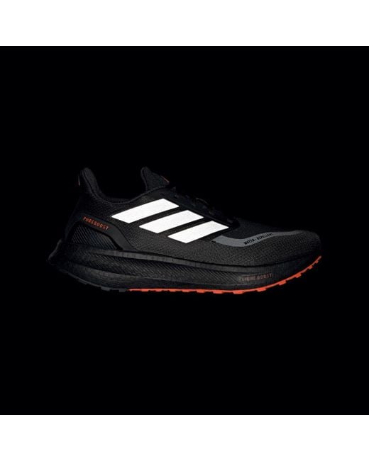 Adidas Black Pureboost 5 Running Shoes