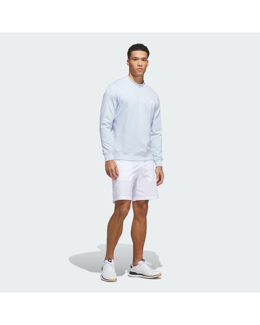 Adidas Blue Ultimate365 Climawarm Crewneck Sweatshirt for men