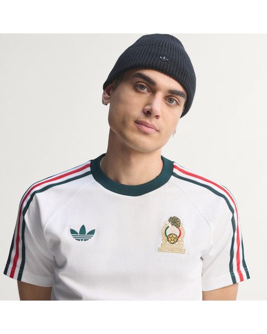 Adidas White Mexico Originals T-Shirt for men
