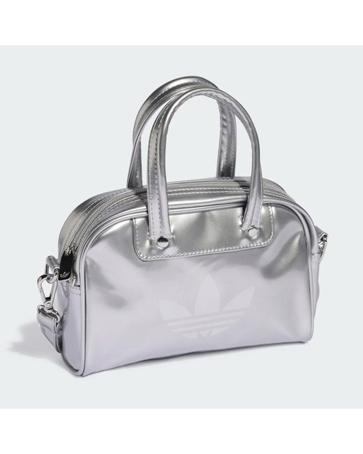 Borsa Adicolor Mini Bowling di Adidas in Gray