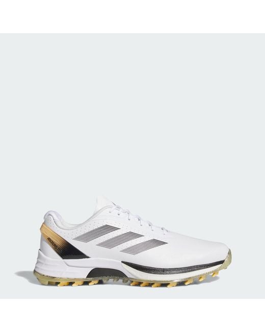 Adidas White Adizero Zg Spikeless Golf Shoes for men
