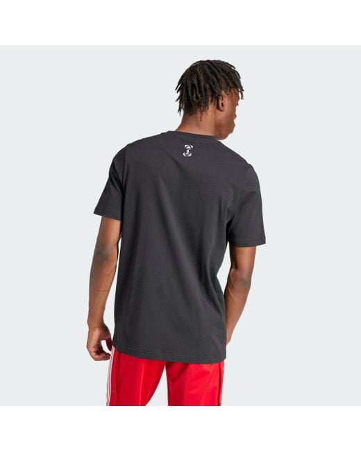 Adidas Gray Official Emblem Trophy T-Shirt for men