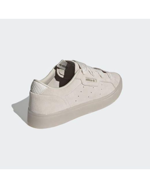 adidas sleek beige