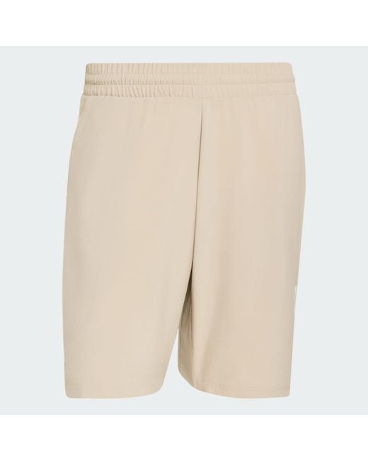Adidas Natural Club Tennis Climacool 3-Stripes Shorts for men