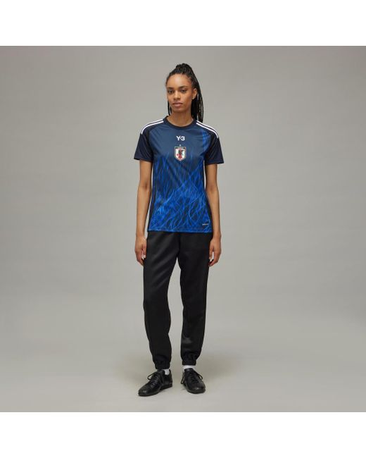 Adidas Blue Japan X Y-3 24 Home Jersey