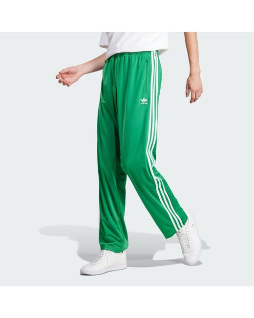 Adidas Originals Leichtathletik-Hose ADICOLOR CLASSICS FIREBIRD TRAININGSHOSE in Green für Herren