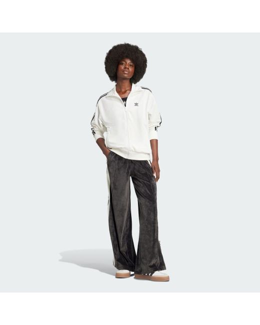 adidas Adibreak Velour Track Joggers in Black | Lyst UK