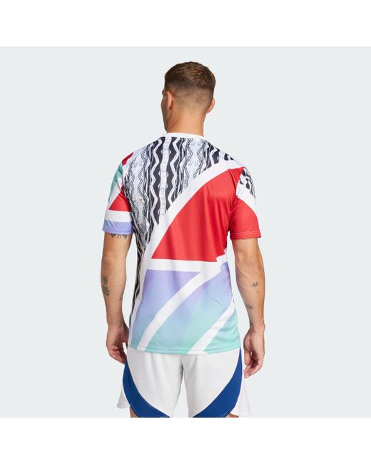 Adidas Red Arsenal 24/25 Pre-Match Jersey for men