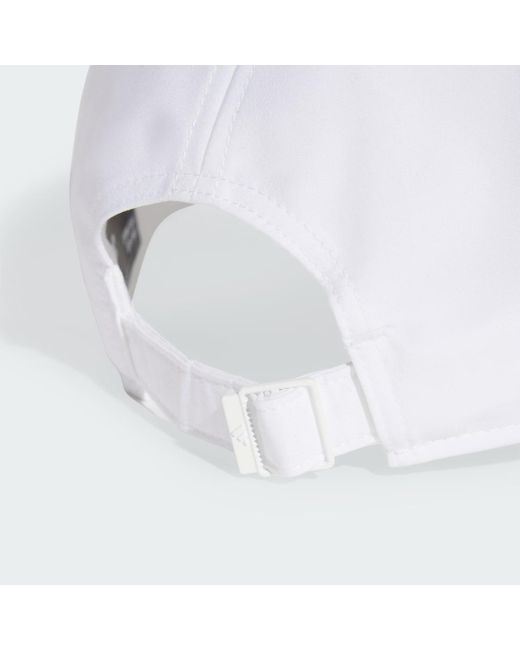 Adidas White Lightweight Baseball Cap