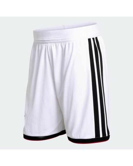 Adidas White Germany 26 Home Authentic Shorts for men
