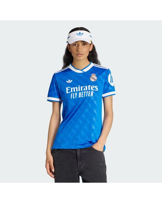 Adidas Blue Real Madrid 25/26 Third Jersey
