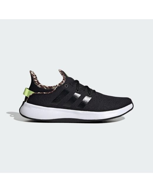 Adidas cloudfoam women's black fashion