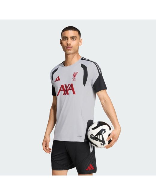Adidas White Liverpool Fc 26/27 Tiro Training Jersey for men