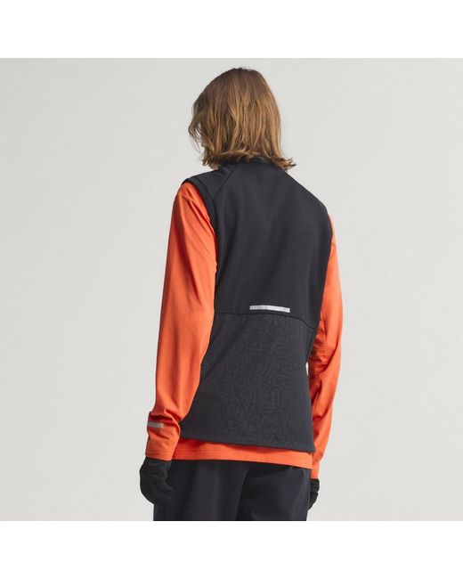 Adidas Red Terrex Xperior Cross-Country Ski Softshell Vest for men