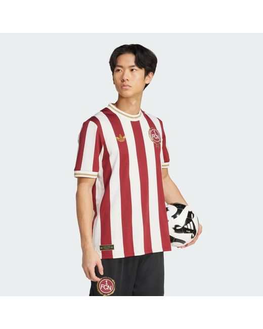 Adidas Red 1. Fc Nürnberg Anniversary Jersey for men