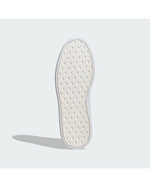 Adidas White Breaknet Low-Top Trainers